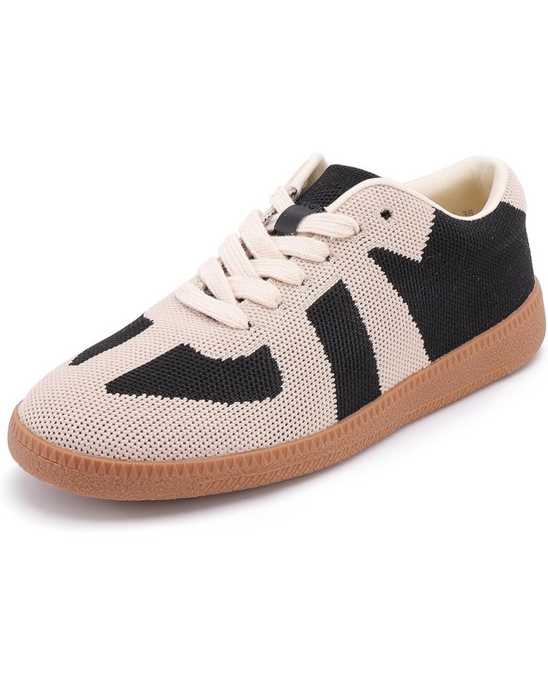 Women's Casual Walking Shoes - Fashion Comfortable Sneakers Shoes for Women Black $10.66 Fashion Sneakers