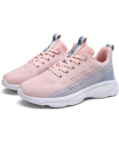 Outdoor Sports Climbing Hiking Shoes Waterproof Breathable Trekking Sneakers for Women Men Z 13-pink $14.24 Outdoor Shoes