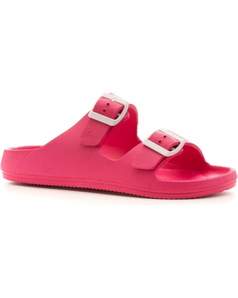 Corkys Womens Hey Girl Waterslide Slip-On Adjustable Slide, Melon, 8 $10.98 Sandals