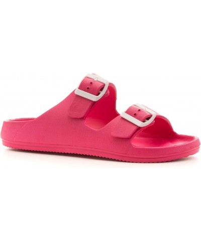 Corkys Womens Hey Girl Waterslide Slip-On Adjustable Slide, Melon, 8 $10.98 Sandals