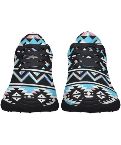 African Shoes for Men Women Running Sneakers Tribal Print Comfort Lightweight Walking Tennis Shoes Aztec Tribal Black 26 $35....