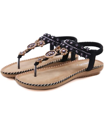 Women Platform Sandals Slippers Lace-Up Heels Open Toe Strappy Sandals Pump Sandals Lightweight Sandals Shoes Black $15.36 Sa...