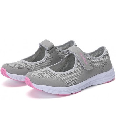 Low Wedge Sandals For Women Casual Summer Fashion Summer Slip On Fitness Running Sports Shoes Wide Women'S Sandals Grey $9.89...