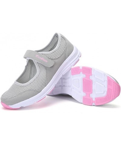 Low Wedge Sandals For Women Casual Summer Fashion Summer Slip On Fitness Running Sports Shoes Wide Women'S Sandals Grey $9.89...