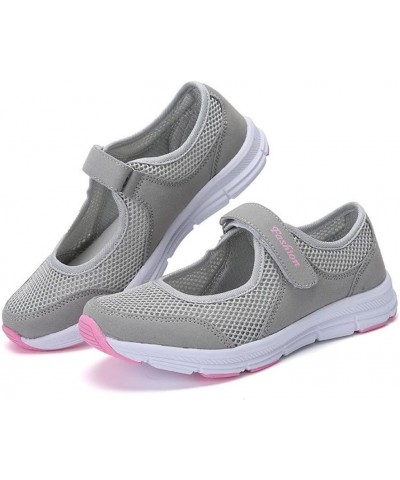 Low Wedge Sandals For Women Casual Summer Fashion Summer Slip On Fitness Running Sports Shoes Wide Women'S Sandals Grey $9.89...