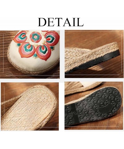 Creative Slippers Women Multicolor Flat Heel Low Pumps, Spring Flat Shoes Grey $25.40 Flats