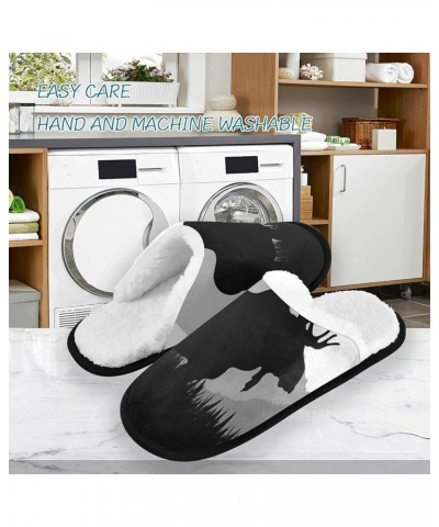 Unisex Slippers Fuzzy Feet Plush Slippers Anti-Slip Warm House Shoes M/L Multi 18 $12.74 Slippers