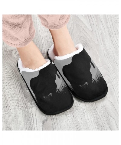 Unisex Slippers Fuzzy Feet Plush Slippers Anti-Slip Warm House Shoes M/L Multi 18 $12.74 Slippers