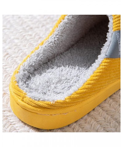 Leather House Slippers for Men Indoor Outdoor Winter Indoor Outdoor Slippers Soft Sole Slippers for Ladies Plush Sneaker Slip...