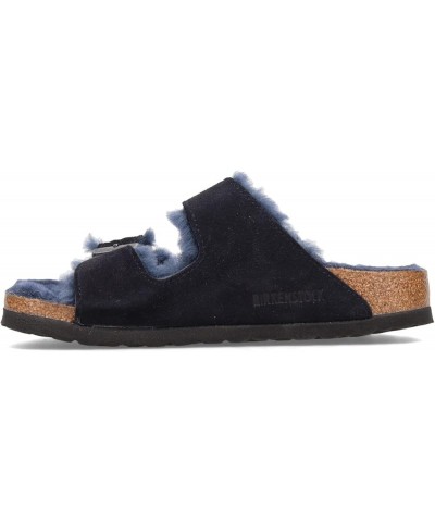 Women's Arizona Shearling Sandals Midnight/Midnight $43.42 Sandals