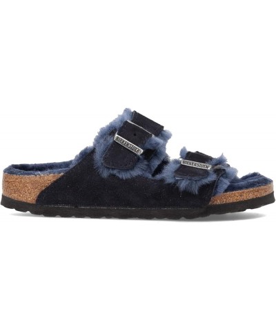 Women's Arizona Shearling Sandals Midnight/Midnight $43.42 Sandals