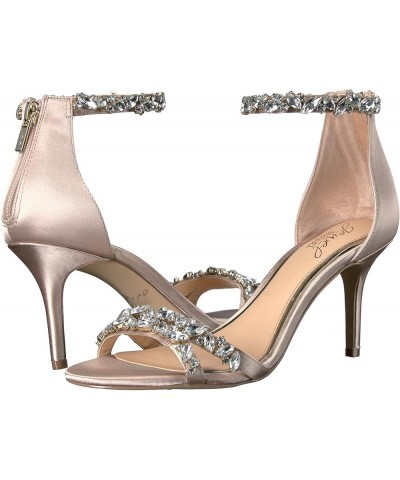 Caroline Embellished Strap Evening Shoe Champagne $40.56 Sandals