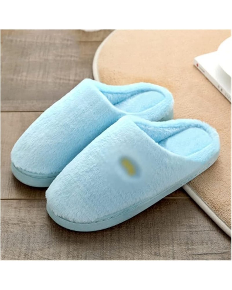 Cotton Slippers Winter Home Furnishing Indoor Warm Plush Thick-Soled Non-Slip Slippers (Color : Pink, Size : 36 M EU) 38 M EU...