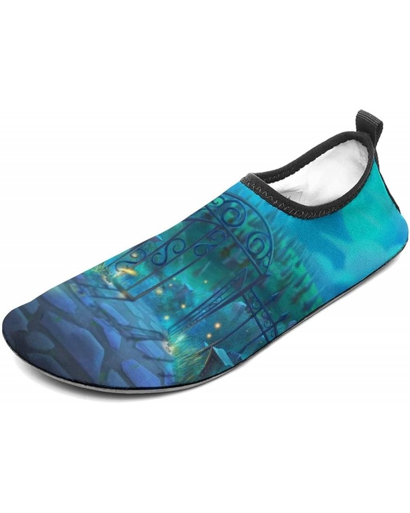 Peaceful Night Water Shoes Barefoot Aqua Pool Socks for Beach Swim Walking 5/6women Peaceful Night $17.97 Athletic Shoes