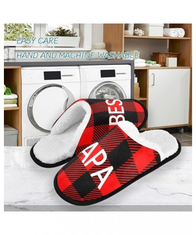 Slippers Soft Non-Slip Indoor House Slippers Home Shoes For Bedroom Hotel Travel Spa Best Papa $11.87 Slippers