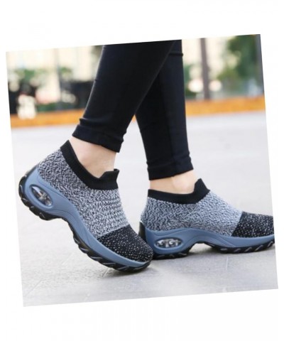 2pcs Platform Sneakers Running Sneakers for Women Chunky Sneakers Womens Fashion Sneakers Breathe Womans Greyx2pcs $8.68 Athl...