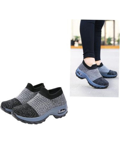 2pcs Platform Sneakers Running Sneakers for Women Chunky Sneakers Womens Fashion Sneakers Breathe Womans Greyx2pcs $8.68 Athl...