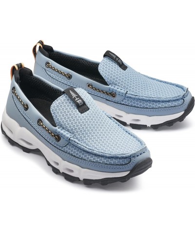 Women's Water Shoes – Slip-on Sneakers for Boat Or Trail Hiking Dusty Blue $29.68 Athletic Shoes