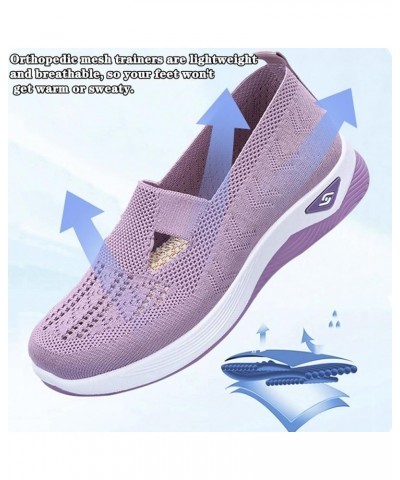 Women's Woven Orthopedic Breathable Soft Shoes,Outdoor Comfort Casual Fashion Sneakers Wide Shoes,Shoes with arch Support for...