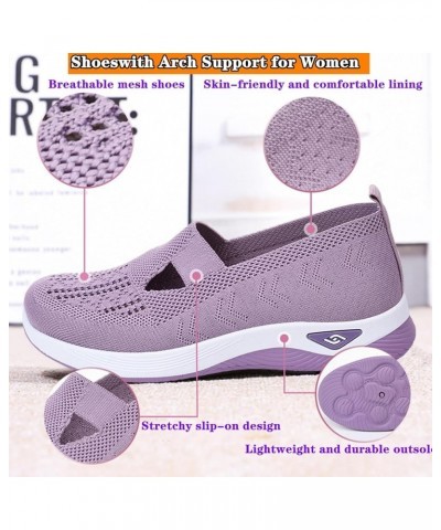 Women's Woven Orthopedic Breathable Soft Shoes,Outdoor Comfort Casual Fashion Sneakers Wide Shoes,Shoes with arch Support for...