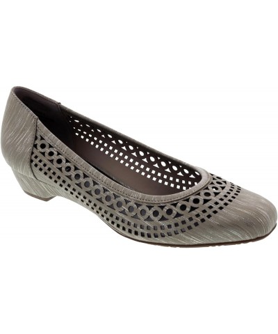 Tina Women's Casual Shoe: Taupe/Print 10.5 X-Narrow (4A) Slip-On $42.73 Flats