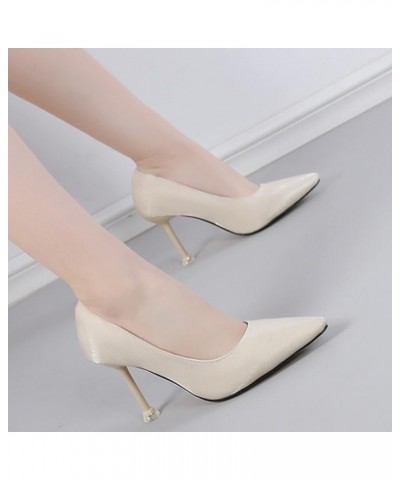 Wedge Sandals for Women Size 12 Logo Custom White Office Women's Shoes Pointed Toe Wide Sandals for Women Dressy Beige $21.29...