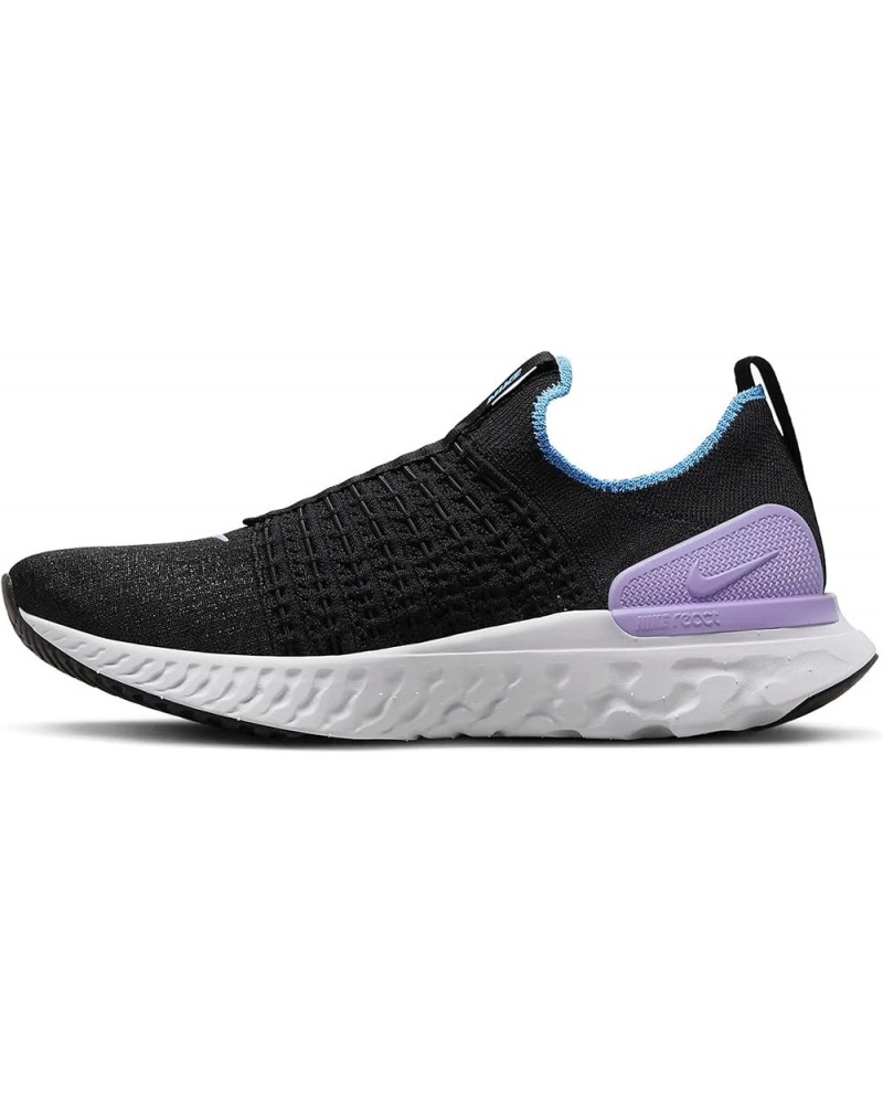 React Phantom Run Fk 2 Mens Shoes Black/Lilac-barely Grape $51.14 Athletic Shoes