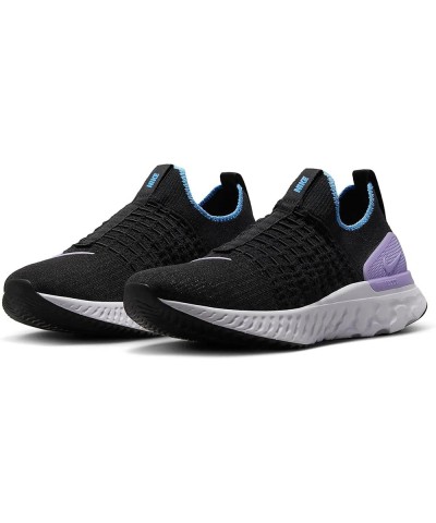 React Phantom Run Fk 2 Mens Shoes Black/Lilac-barely Grape $51.14 Athletic Shoes