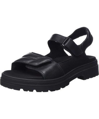 Women's Ankle Strap Sandal, 60 EU Black $77.42 Sandals