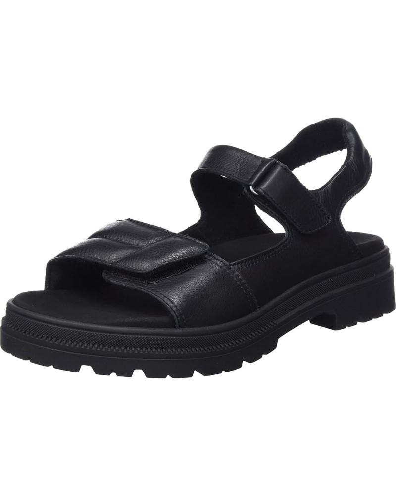 Women's Ankle Strap Sandal, 60 EU Black $77.42 Sandals