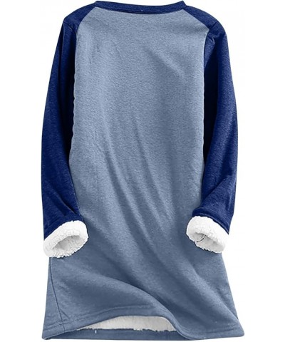 Yes,i'm Still Freezing -Me 24:7 Sherpa Lined Sweatshirt Women Fuzzy Fleece Thermal Jackets Casual Loose Loungewear 2-blue $10...