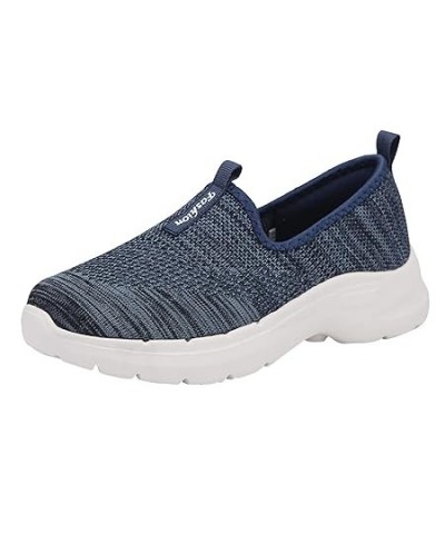 Sneakers for Women Fashion Spring Summer Autumn Women Thick Sole Lightweight Mesh Breathable (Dark Gray, 7.5) 9 Blue $17.03 F...