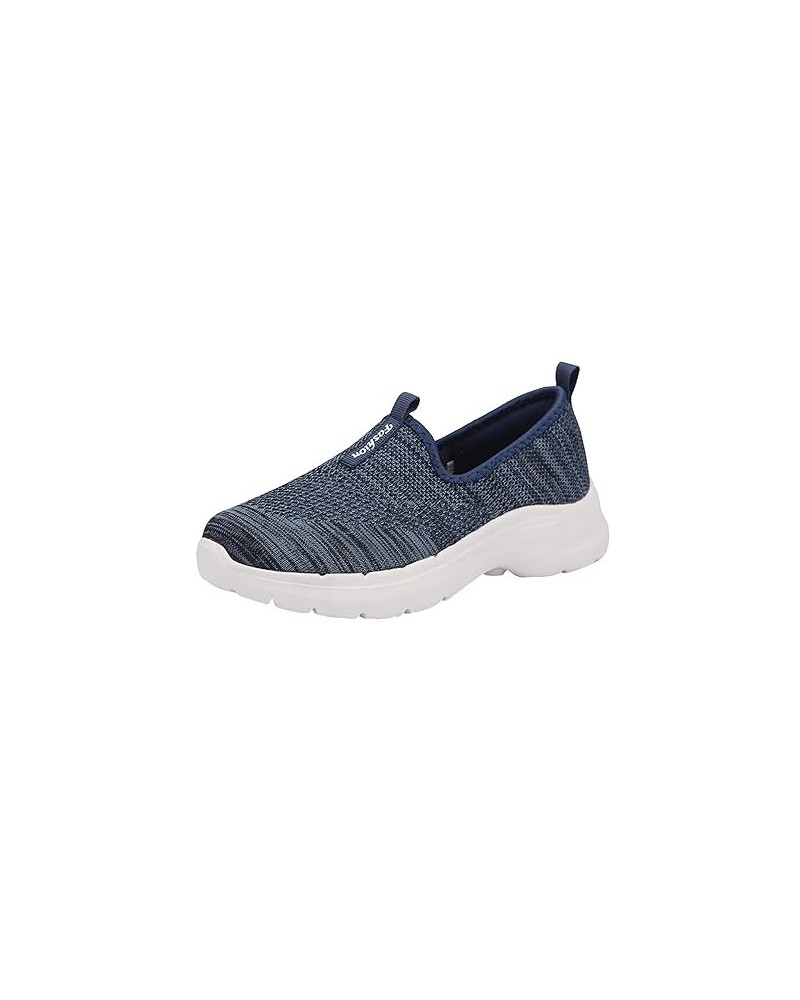 Sneakers for Women Fashion Spring Summer Autumn Women Thick Sole Lightweight Mesh Breathable (Dark Gray, 7.5) 9 Blue $17.03 F...