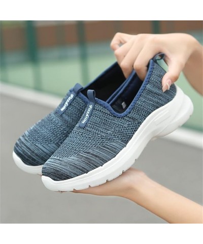 Sneakers for Women Fashion Spring Summer Autumn Women Thick Sole Lightweight Mesh Breathable (Dark Gray, 7.5) 9 Blue $17.03 F...