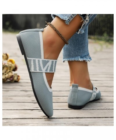 Womens Essential Sneaker Soft Women's Flats Shoes Casual Walking Dress Shoes Running Shoes Sandals Shoes Grey $9.99 Fashion S...