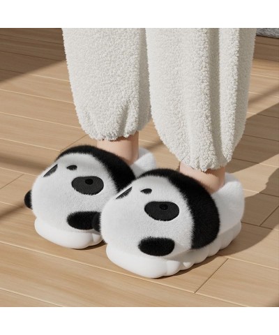 Panda Fuzzy Foam Slippers, Kawaii Panda Fluffy Slippers, Adults and Kids Winter Nonslip Comfy Cloud Panda Slippers Panda $21....