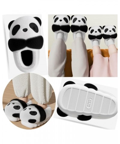 Panda Fuzzy Foam Slippers, Kawaii Panda Fluffy Slippers, Adults and Kids Winter Nonslip Comfy Cloud Panda Slippers Panda $21....