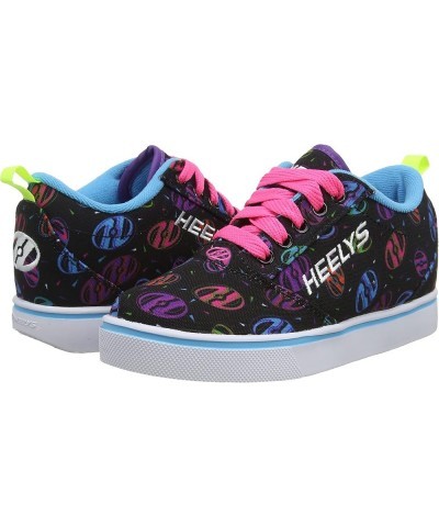 unisex-adult Low-top Sneaker Black/Multi Logo $31.20 Fashion Sneakers