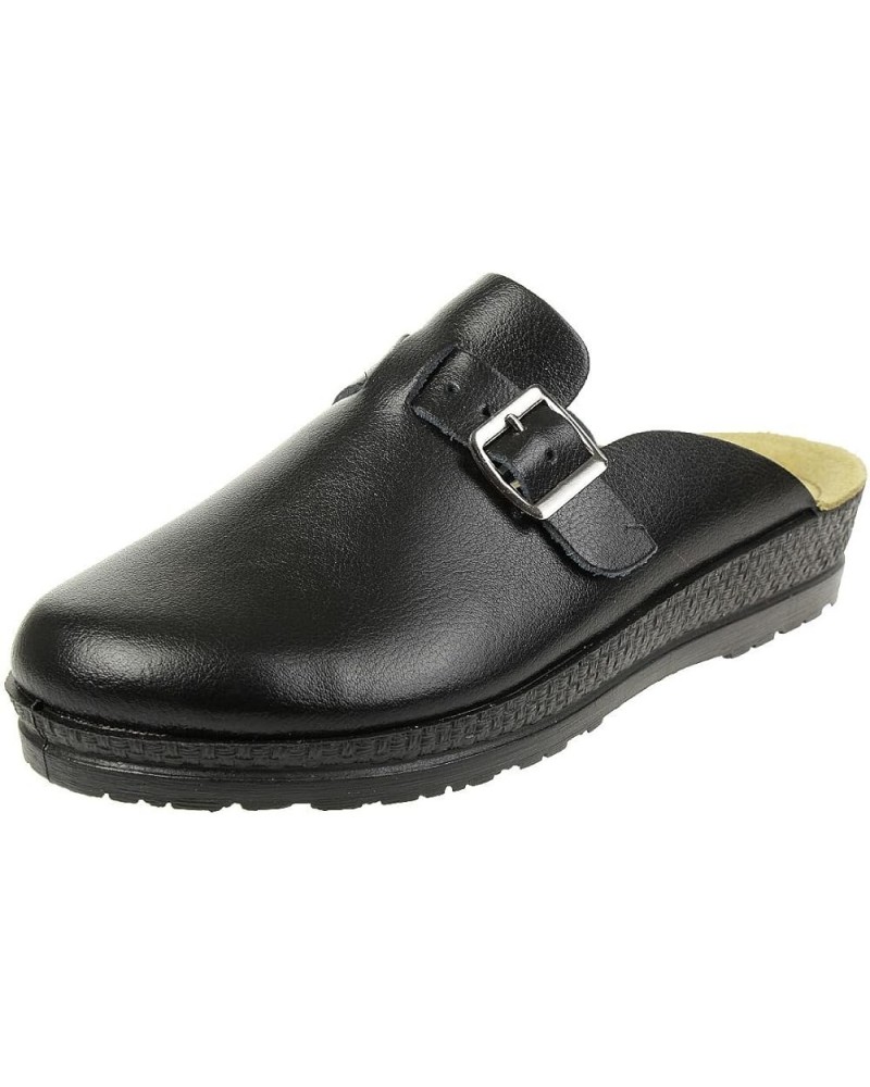 Clogs Women's Neustadt-D 1447 35-Black Black $27.62 Mules & Clogs