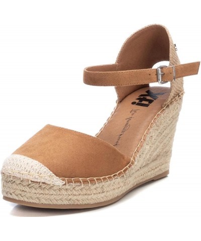 Women's Modern Espadrille Wedge Sandal Camel $49.82 Sandals