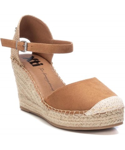 Women's Modern Espadrille Wedge Sandal Camel $49.82 Sandals