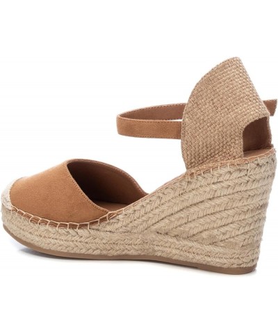 Women's Modern Espadrille Wedge Sandal Camel $49.82 Sandals