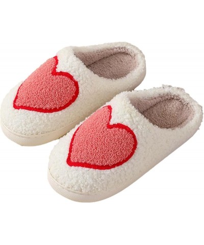 Women's Men's Heart Heart Slippers Strawberry Cherry Mushroom Slippers Evil Eye Slippers Cartoon Animal Cat Slippers Memory F...