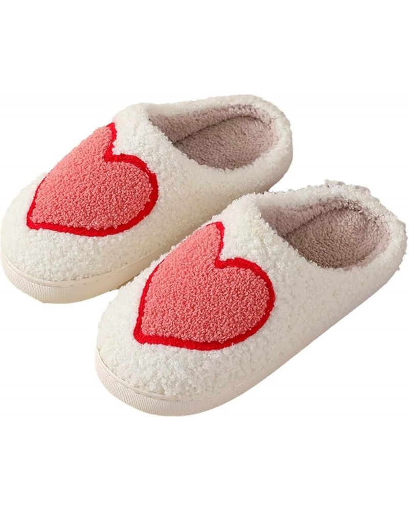 Women's Men's Heart Heart Slippers Strawberry Cherry Mushroom Slippers Evil Eye Slippers Cartoon Animal Cat Slippers Memory F...