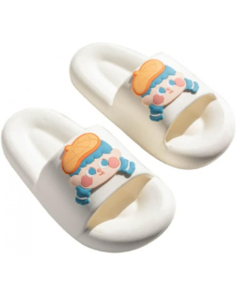 Kawaii Slippers Cute Slippers Aesthetic Slippers Home House Slippers Indoor Slippers Shower Slippers Women Scuff Slippers Whi...