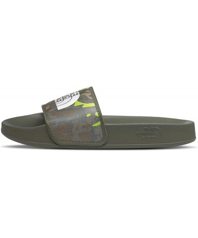 Base Camp Slide III (Toddler/Little Kid/Big Kid) New Taupe Green - Sharp Green Tnf Camo Print $17.15 Athletic Shoes