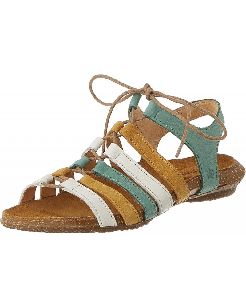 Women's N5061 Pleasant Ocean/Wakataua Flat Sandal Multicolour Mint Mixed Mint Mixed $37.42 Sandals