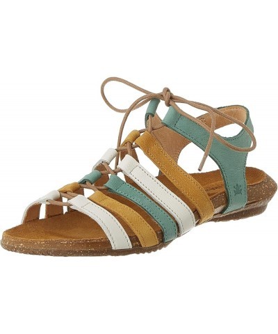 Women's N5061 Pleasant Ocean/Wakataua Flat Sandal Multicolour Mint Mixed Mint Mixed $37.42 Sandals