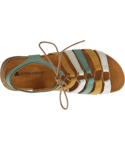 Women's N5061 Pleasant Ocean/Wakataua Flat Sandal Multicolour Mint Mixed Mint Mixed $37.42 Sandals