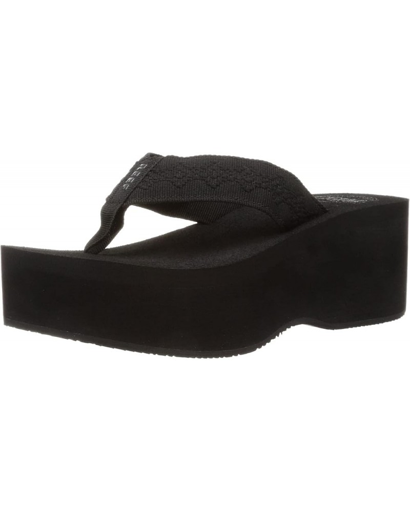 Women's Flip Flops Sandal Black $30.86 Sandals